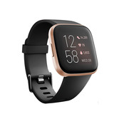 Fitbit Versa silicone band (zwart)
