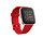 Fitbit Versa silicone band (rood)