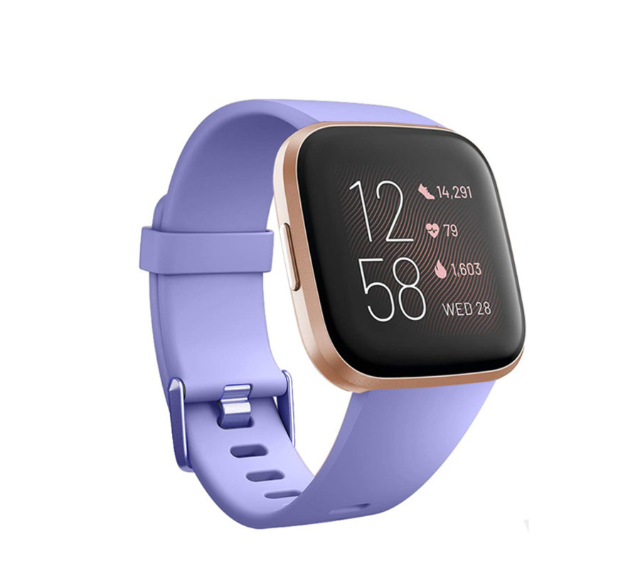 fitbit versa purple band