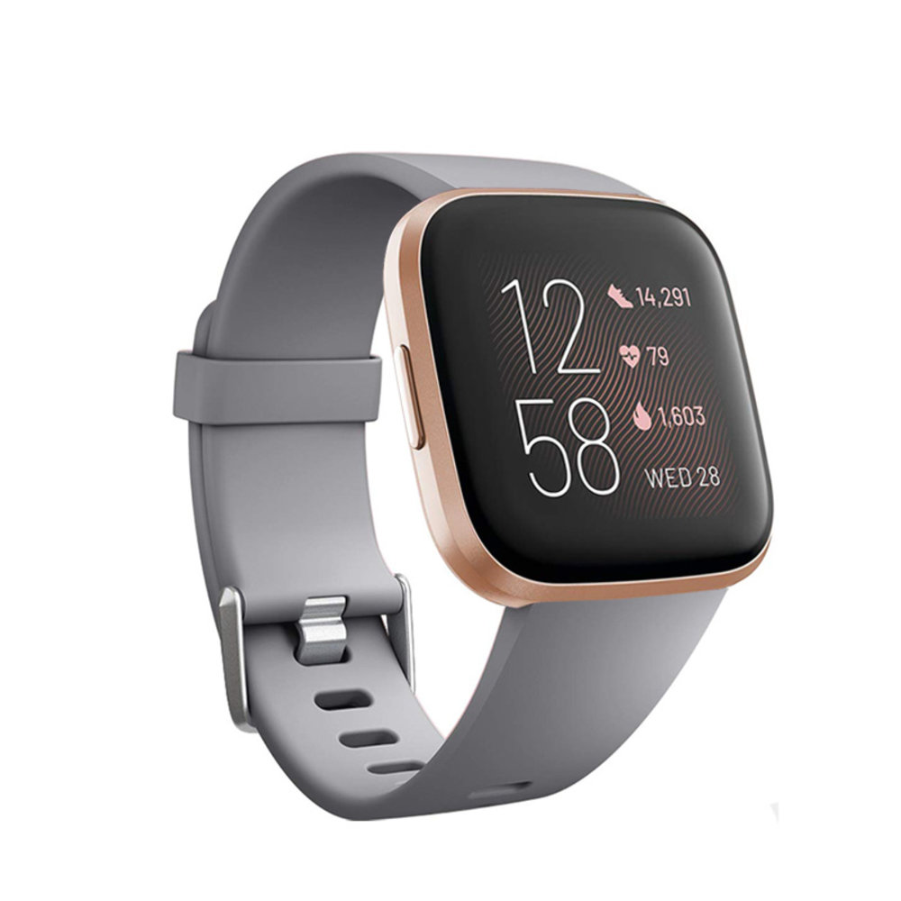 Fitbit Versa silicone band (grijs)