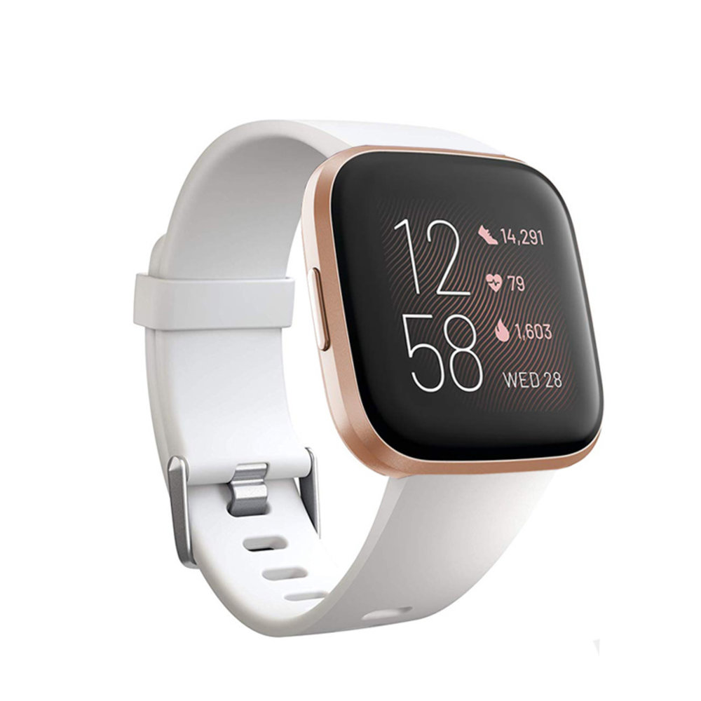 Fitbit Versa silicone band (wit)