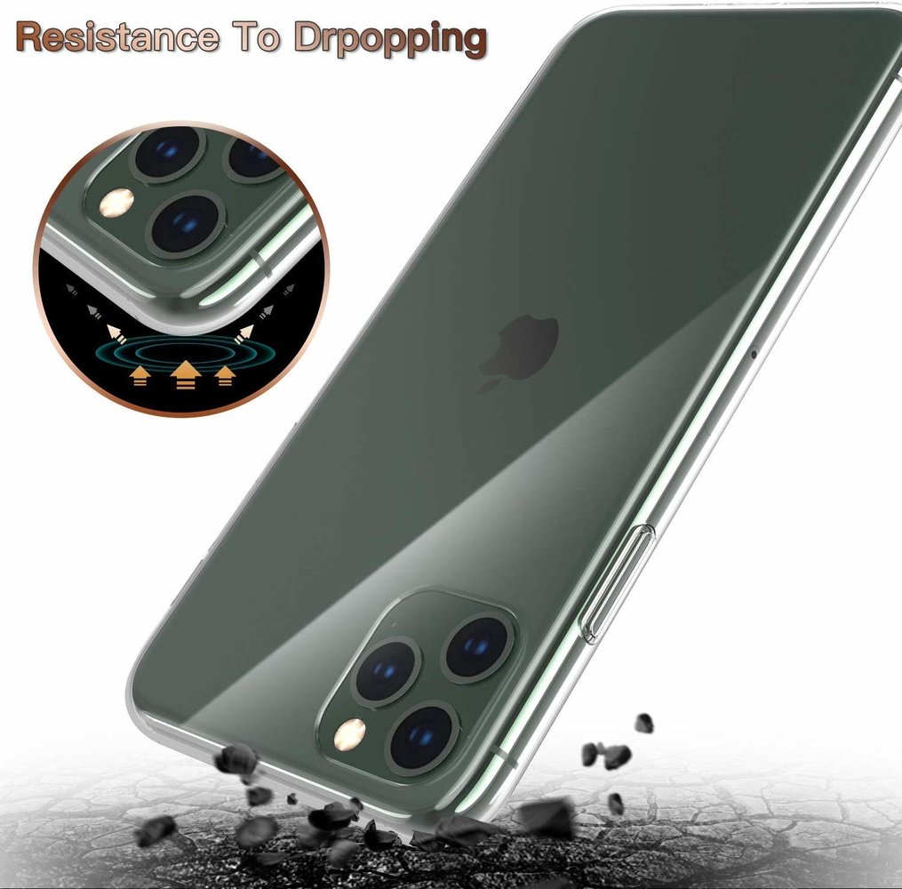 ShieldCase® ShieldCase Ultra thin silicone hoesje iPhone 11 Pro (transparant)