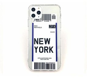 ShieldCase® New York Ultra Thin Silicone iPhone 11 hoesje (transparant)