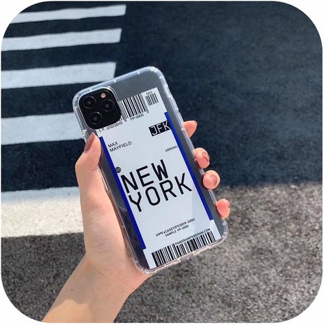 ShieldCase® ShieldCase New York Ultra Thin Silicone iPhone 11 hoesje (transparant)