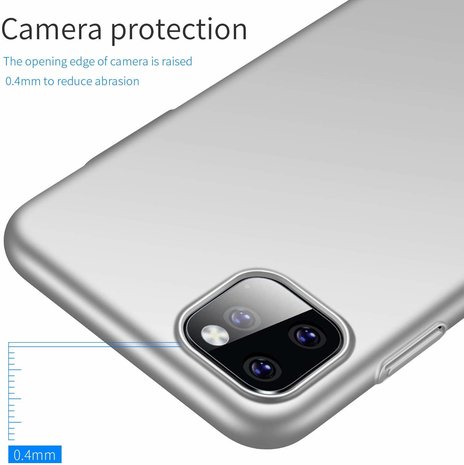 ShieldCase® ShieldCase Ultra thin case iPhone 11 Pro Max (zilver) ShieldCase® ShieldCase Ultra thin case iPhone 11 Pro Max (zilver)