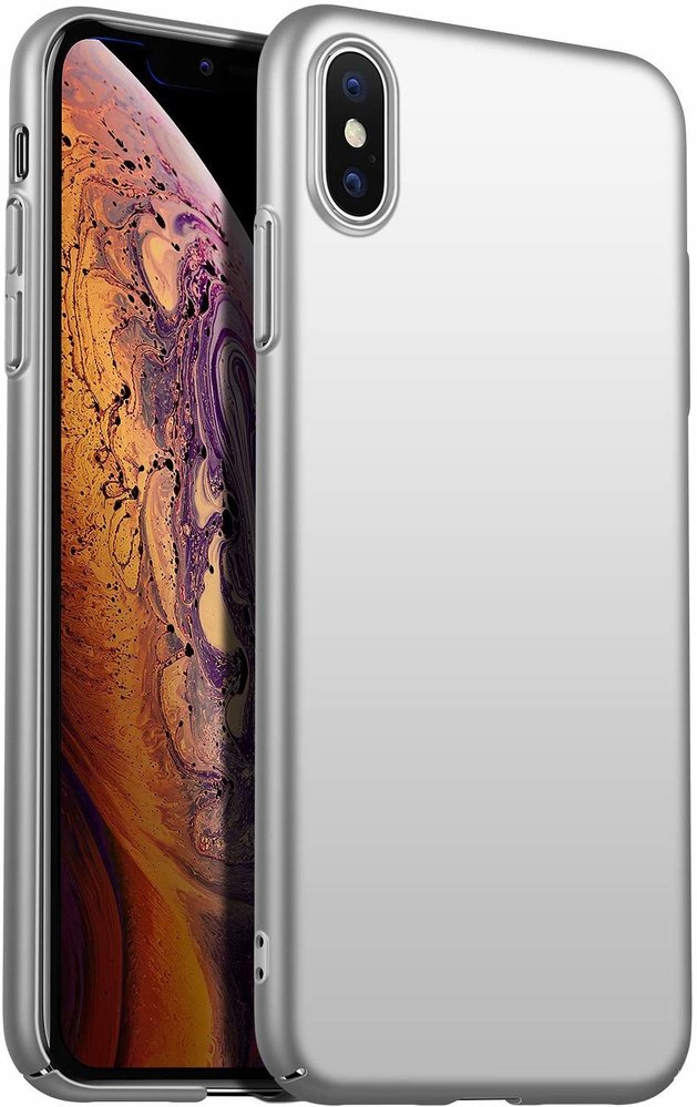 ShieldCase® Shieldcase iPhone Xs Max ultra thin case (zilver) ShieldCase® Shieldcase iPhone Xs Max ultra thin case (zilver)