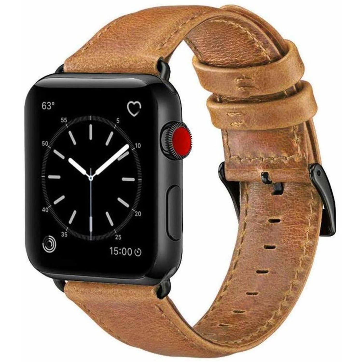 apple watch bandje leer