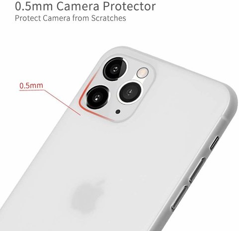 ShieldCase® ShieldCase extreem dun iPhone 11 Pro hoesje transparant