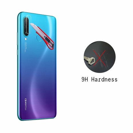 ShieldCase® ShieldCase Tempered Glass Camera Lens protector Huawei P30  Lite (2 stuks)