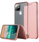 ShieldCase® ShieldCase gegalvaniseerde flipcase iPhone 11 (roze)