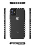 ShieldCase® ShieldCase gestreepte transparante case iPhone 11