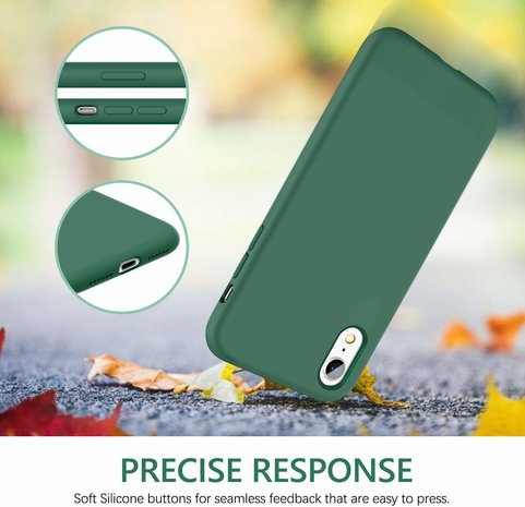 ShieldCase® ShieldCase Silicone case iPhone Xr (groen)