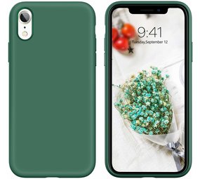 ShieldCase® Silicone case iPhone Xr (groen)