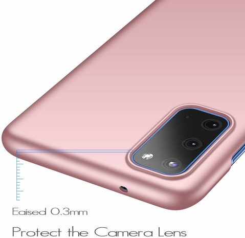 ShieldCase® Shieldcase Slim case Samsung Galaxy S20 (roze) ShieldCase® Shieldcase Slim case Samsung Galaxy S20 (roze)