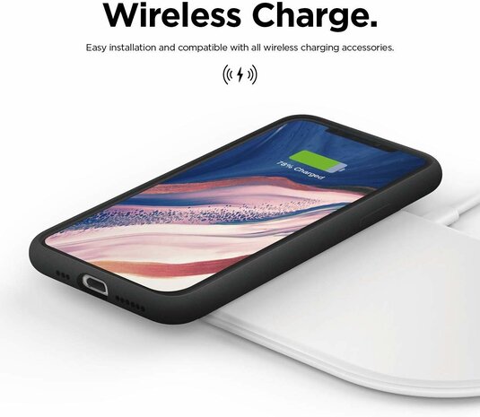 ShieldCase® ShieldCase Silicone case iPhone 11 Pro (rood) +  Glazen Screen protector