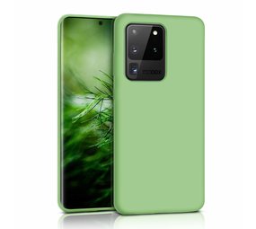 ShieldCase® Siliconen hoesje Samsung Galaxy S20 Ultra (lichtgroen)