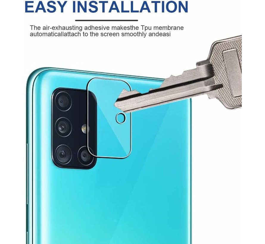 Camera lens protector Samsung Galaxy A51 (tempered glass) PhoneFactory