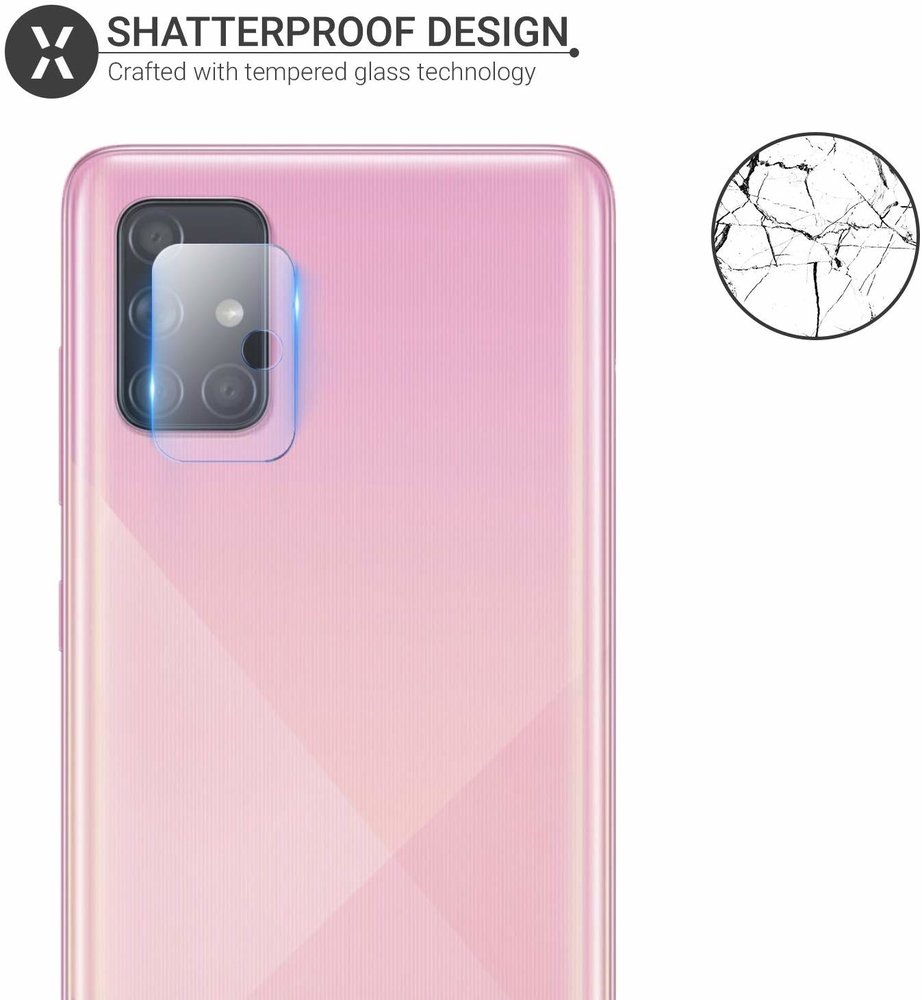 ShieldCase® ShieldCase Camera lens protector Samsung Galaxy A71 ShieldCase® ShieldCase Camera lens protector Samsung Galaxy A71