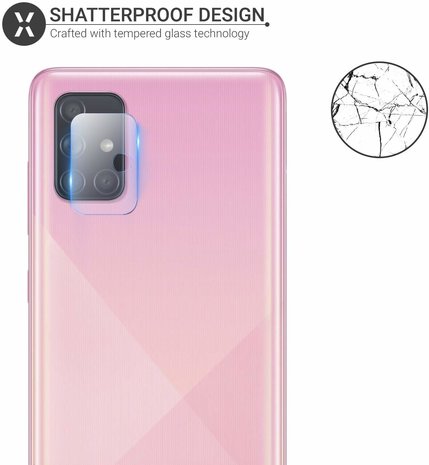 ShieldCase® ShieldCase Camera lens protector Samsung Galaxy A71 ShieldCase® ShieldCase Camera lens protector Samsung Galaxy A71