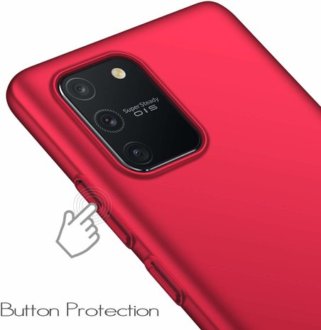 ShieldCase® Shieldcase dun hoesje Samsung Galaxy S10 Lite (rood) ShieldCase® Shieldcase dun hoesje Samsung Galaxy S10 Lite (rood)