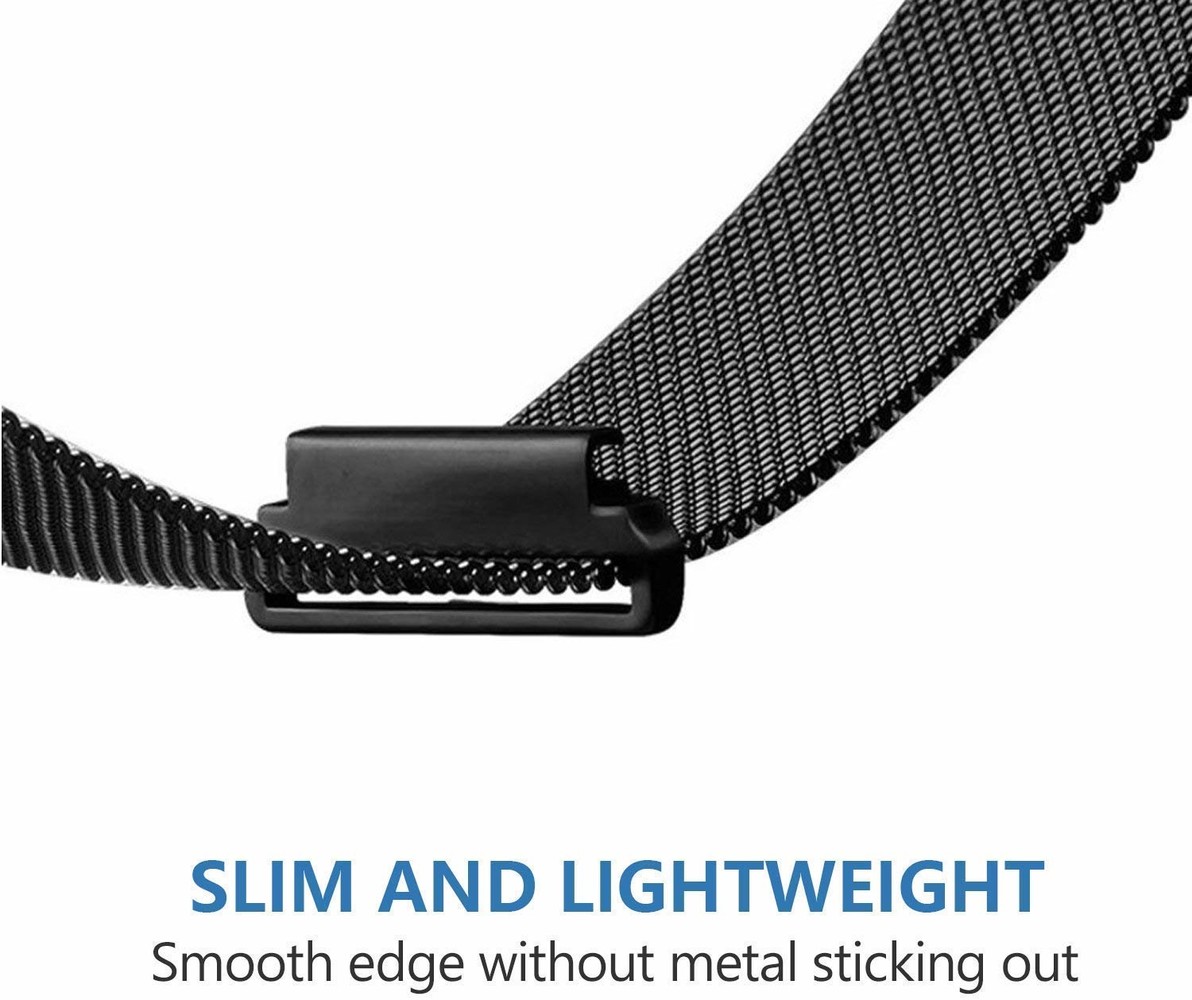 Samsung Galaxy Watch Milanese band (zwart) Samsung Galaxy Watch Milanese band (zwart)