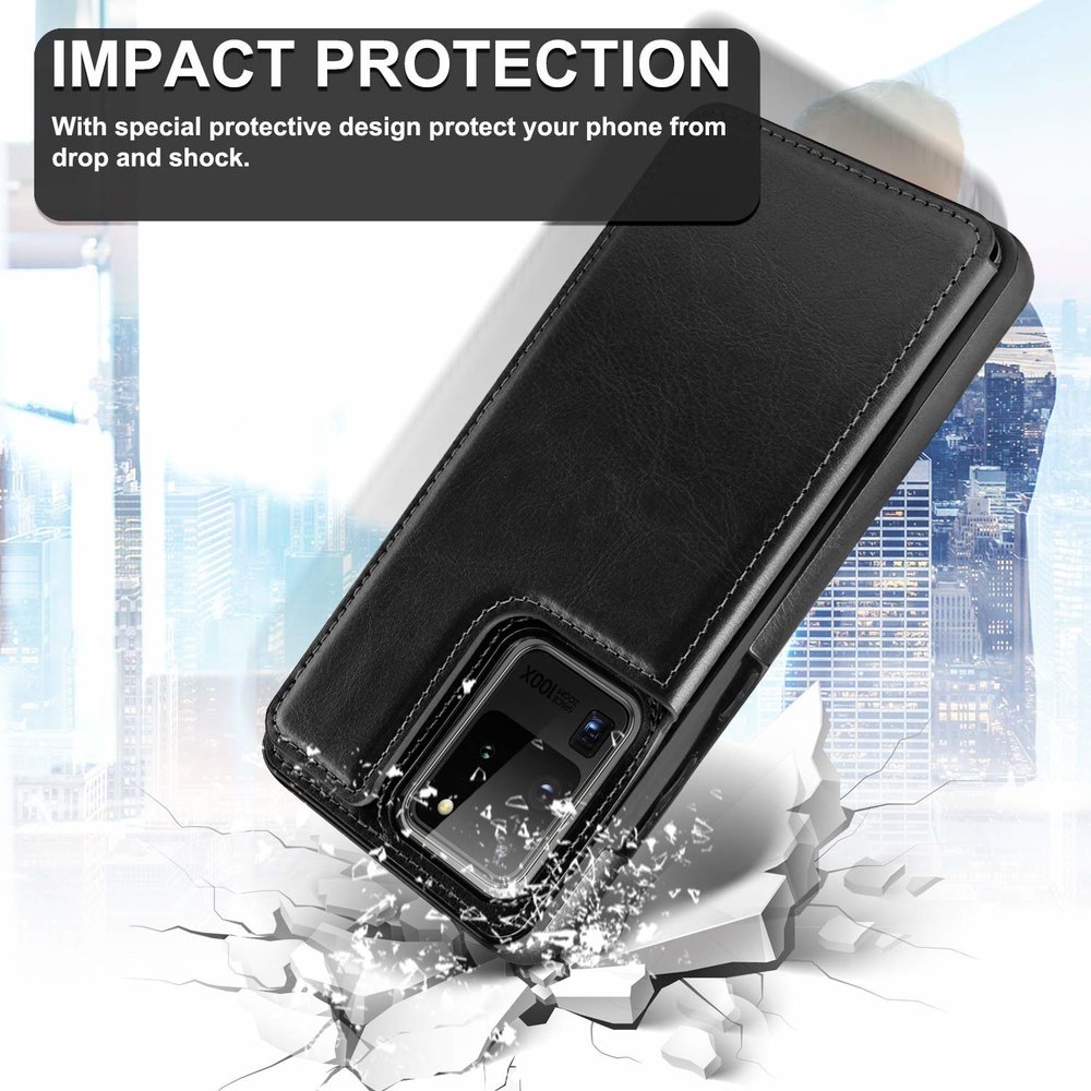 ShieldCase® ShieldCase Wallet Case Samsung Galaxy S20 Ultra (zwart) ShieldCase® ShieldCase Wallet Case Samsung Galaxy S20 Ultra (zwart)