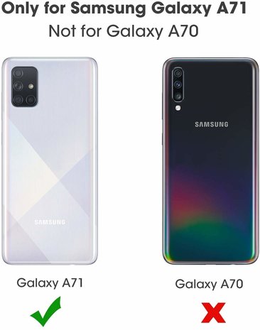 ShieldCase® Shieldcase silicone case Samsung Galaxy A71 (lichtgroen)