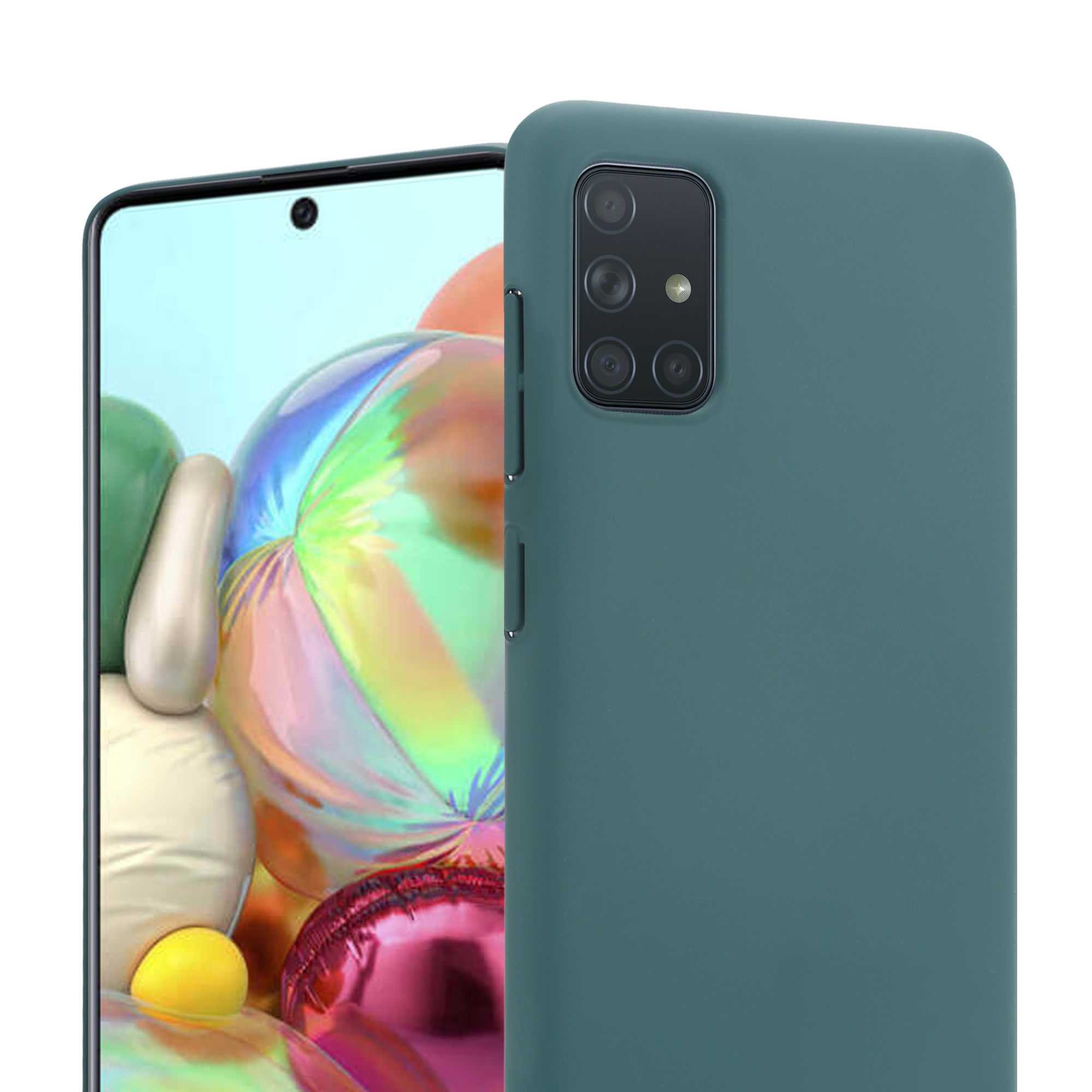 Ultra slim case Samsung Galaxy A71 (groen) - Phone-Factory