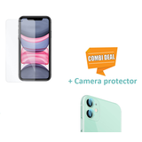 ShieldCase® Tempered Glass Screenprotector + camera glass iPhone 11 ShieldCase® Tempered Glass Screenprotector + camera glass iPhone 11