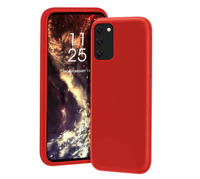 ShieldCase® Samsung Galaxy S20 hoesje siliconen (rood)