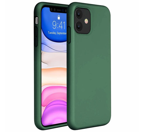 ShieldCase ShieldCase Silicone case iPhone 11 groen