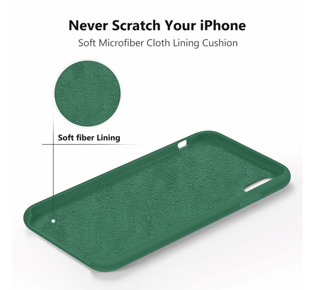 ShieldCase® ShieldCase Silicone case iPhone X / Xs (groen)