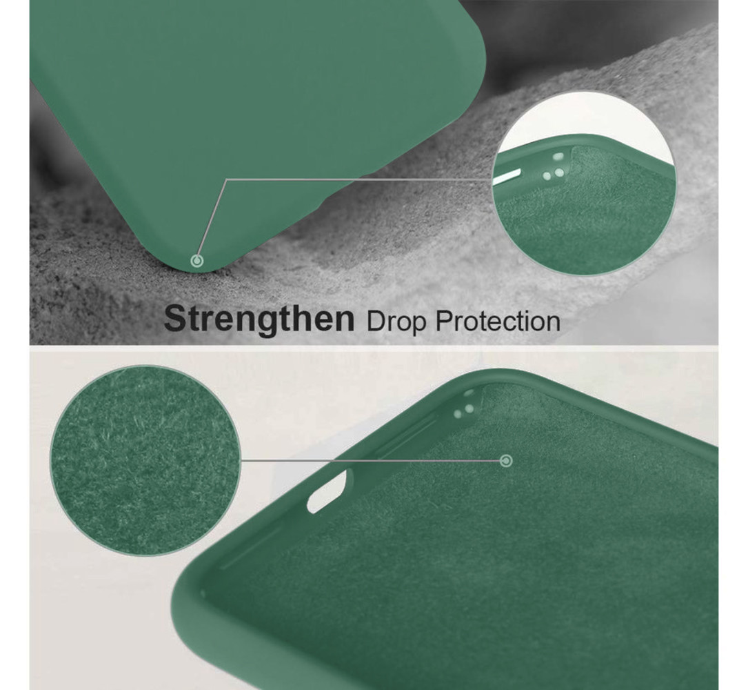 ShieldCase® ShieldCase Silicone case iPhone X / Xs (groen)