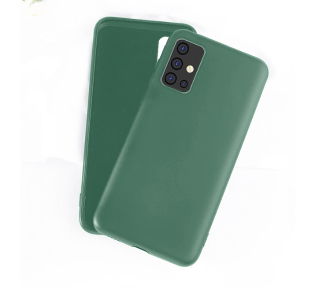 ShieldCase® Shieldcase siliconen hoesje Samsung Galaxy A51 (donkergroen)