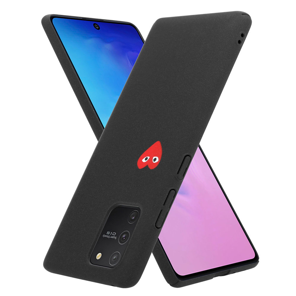 ShieldCase® Shieldcase Heart Eyes Samsung Galaxy S10 Lite hoesje (zwart) ShieldCase® Shieldcase Heart Eyes Samsung Galaxy S10 Lite hoesje (zwart)