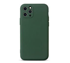 ShieldCase® Siliconen hoesje met camera bescherming iPhone 11 Pro Max (donkergroen)