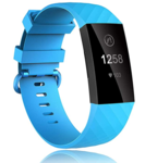 Fitbit Charge 3 silicone band (lichtblauw)