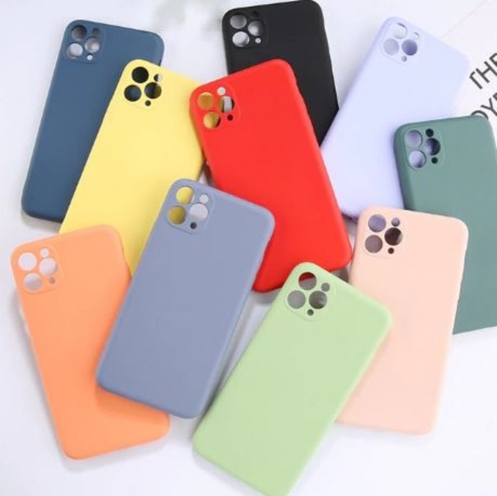 ShieldCase® Shieldcase Siliconen hoesje met camera bescherming iPhone 11 Pro (rood)