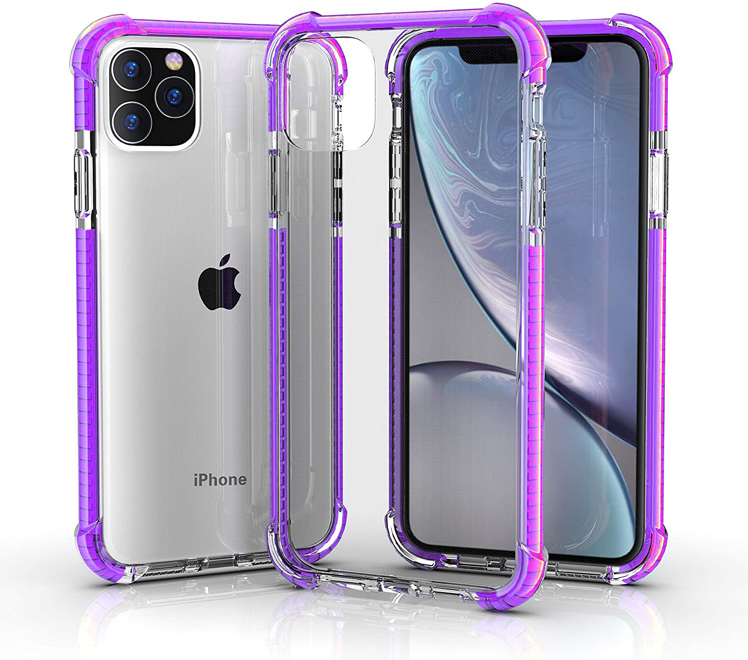 Bumper shock case iPhone 11 Pro (paars) PhoneFactory