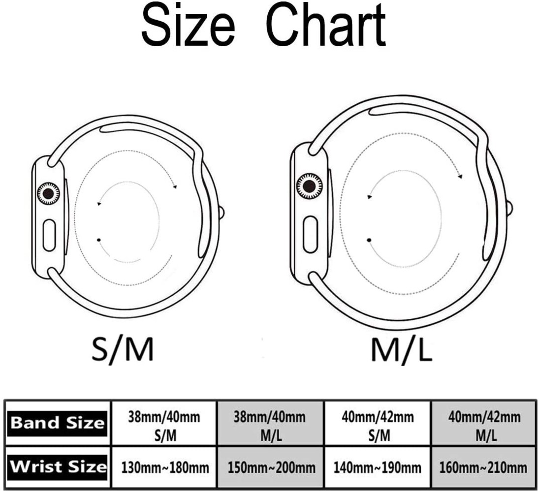 Apple Watch silicone sport band (aqua blauw)