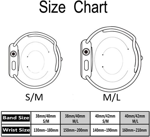 Apple Watch silicone sport band (aqua blauw)