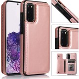 ShieldCase® Wallet Case Samsung Galaxy S20 (roze) ShieldCase® Wallet Case Samsung Galaxy S20 (roze)