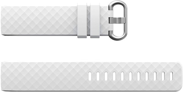 Fitbit Charge 4 silicone band (wit)