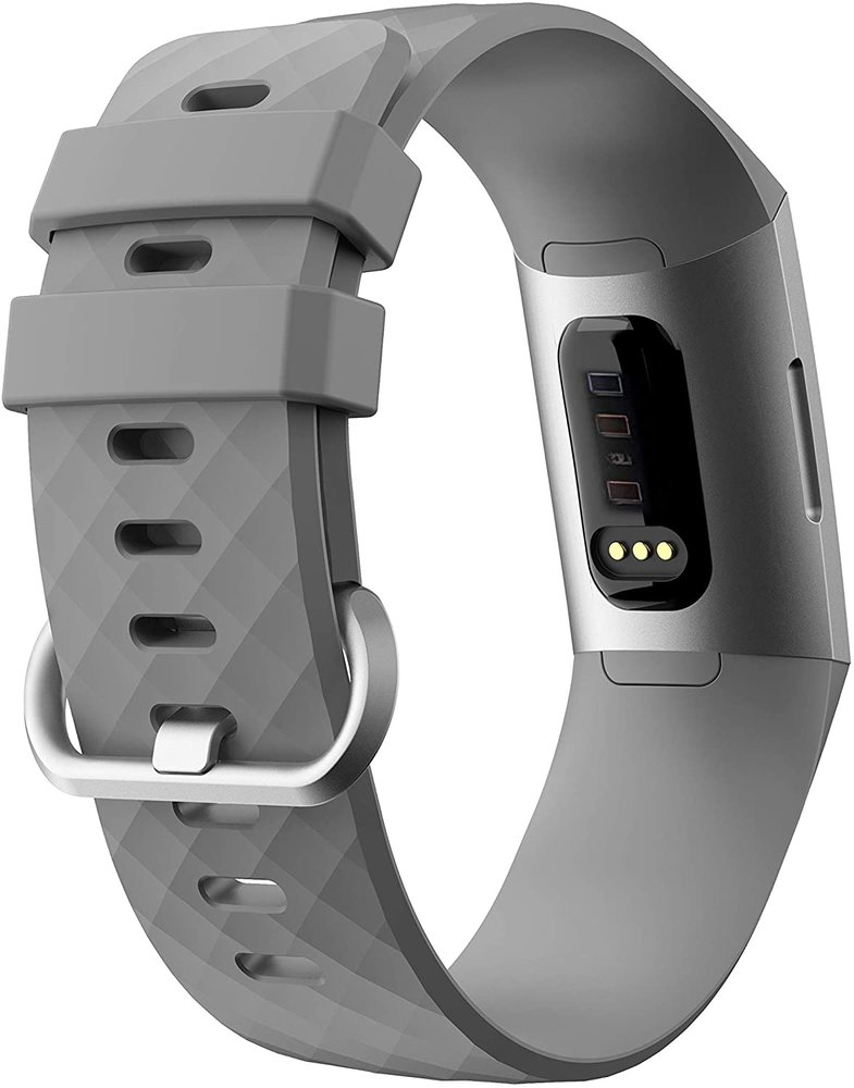 Fitbit Charge 4 silicone band (grijs)