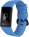 Fitbit Charge 4 silicone band (lichtblauw)