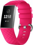 Fitbit Charge 4 silicone band (fel roze)