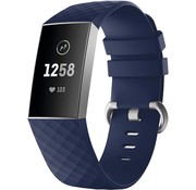 Fitbit Charge 4 silicone band (donkerblauw)
