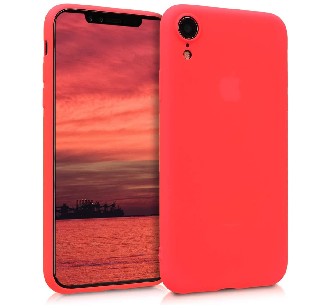 fout operatie bijstand Siliconen hoesje met camera bescherming iPhone Xr (rood) - Phone-Factory