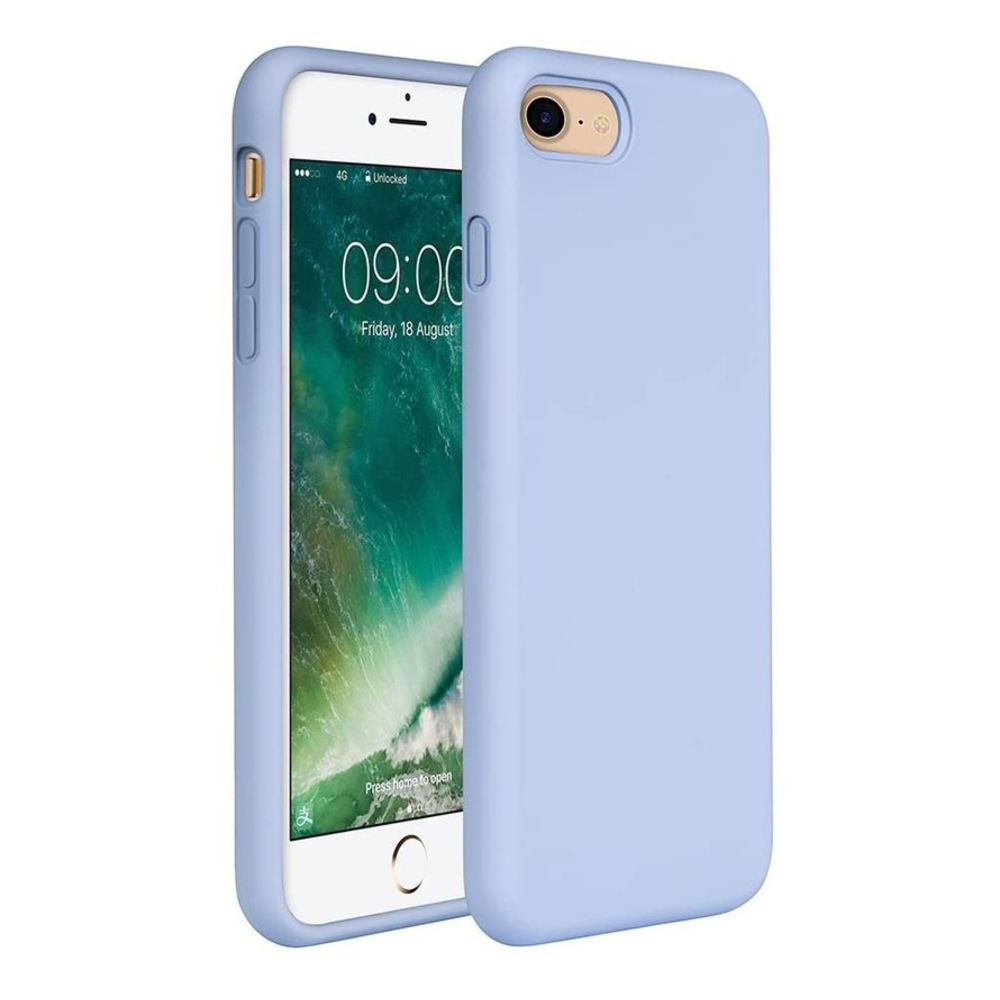 iPhone SE 2020 hoesje siliconen (paars) PhoneFactory