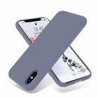 ShieldCase® ShieldCase Silicone case iPhone X / Xs (lavendel grijs)